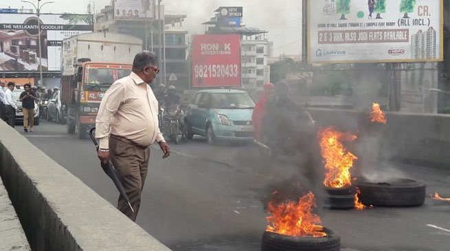 बंद वापसी के बाद भी तनाव बरकरार, नवी मुंबई में इंटरनेट सस्पेंड