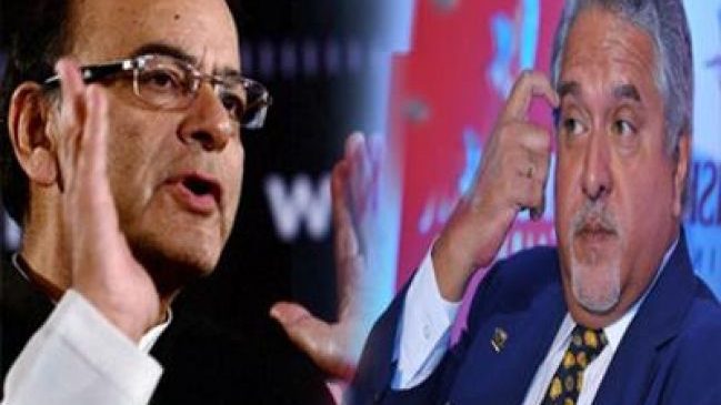 देश छोड़ने से पहले माल्या की जेटली से मुलाकात पर हंगामा