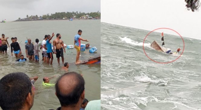 अरब सागर के अंदर एक यात्री बोट दुर्घटनाग्रस्त, एक की मौत