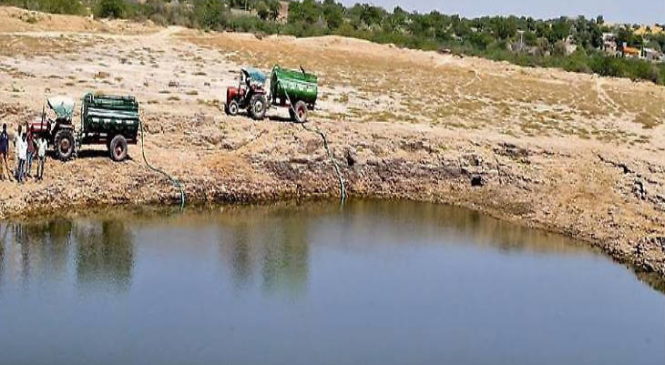 1965 के युद्ध में ग्रामीणों की मदद से खुश सेना ने ब्लास्ट कर बनाया था तालाब