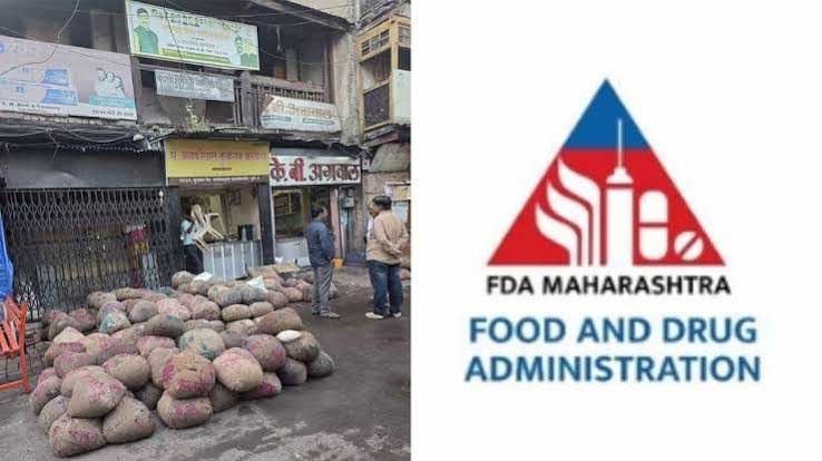 महाराष्ट्र : एफडीए की कार्रवाई…  दुकान से नकली घी और पेड़ा बरामद, ₹2.9 लाख का 675 किलो खाने का सामान जब्त!