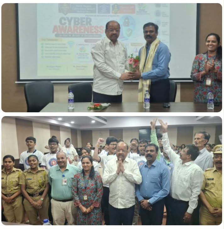 कांदिवली में ‘साइबर सुरक्षा की पाठशाला’ का आयोजन, विद्यार्थियों को साइबर अपराधों के प्रति किया गया जागरूक